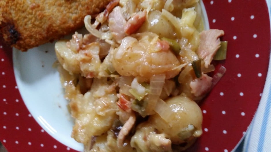 Bacon, cheese and potato bake | Slow Cooker Central