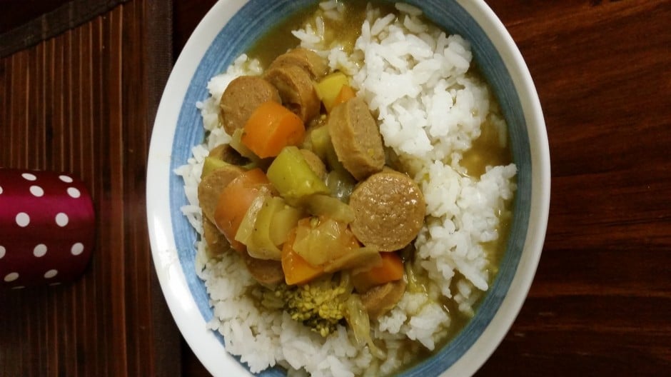 Home made curry sausages Slow Cooker Central