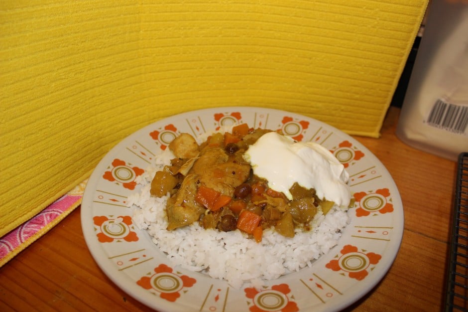 Chicken Curry Canola, Dairy, Gluten, Lactose and Soy free Slow