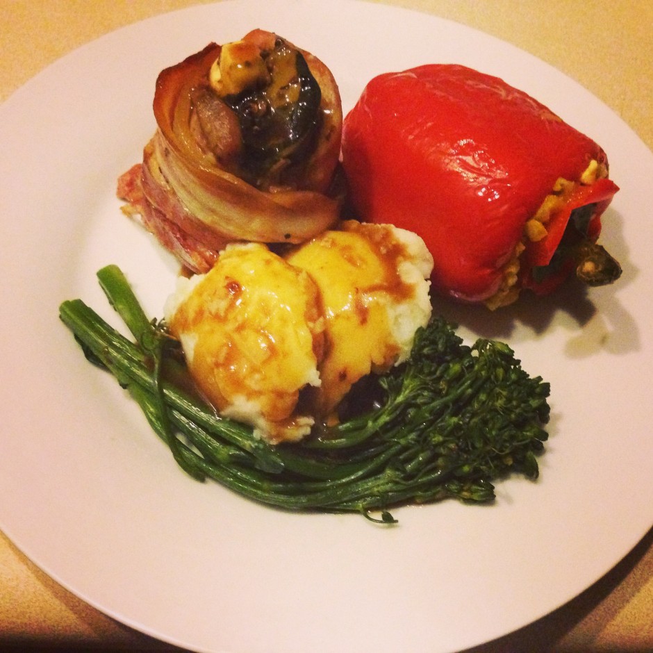 Stuffed Chicken Thighs with Stuffed Capsicums Slow Cooker Central