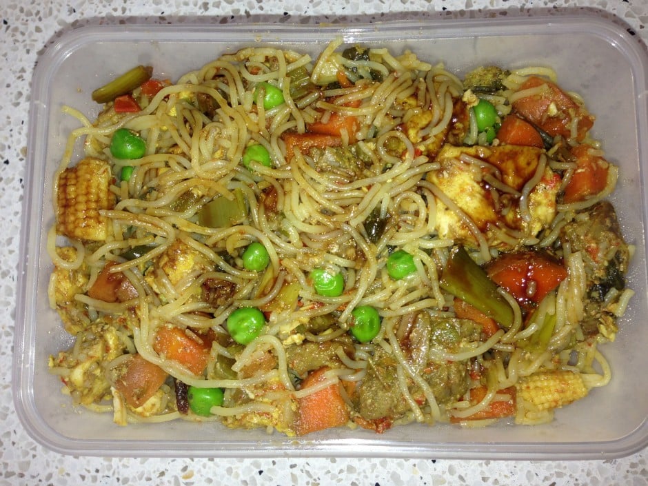 Beef & Chicken Singapore noodles Slow Cooker Central