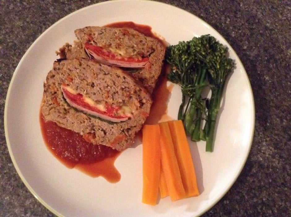 Stuffed Italian Meatloaf Slow Cooker Central