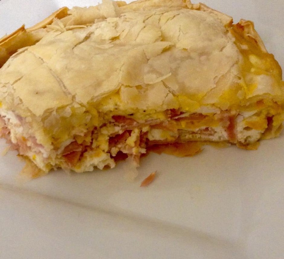 Simple Egg & Bacon Pie | Slow Cooker Central