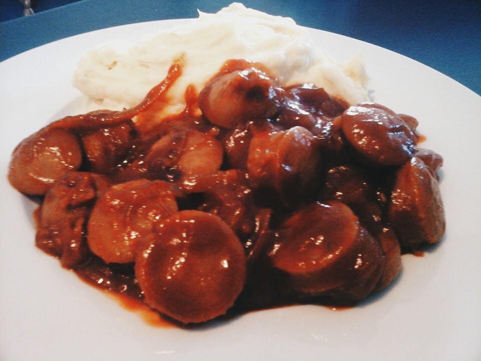Sticky Barbeque Sausages