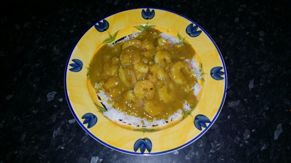 Fijian-curried-prawns