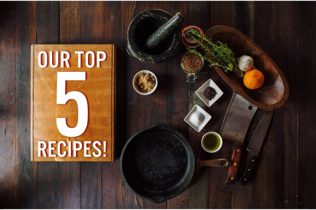 5 top recipes