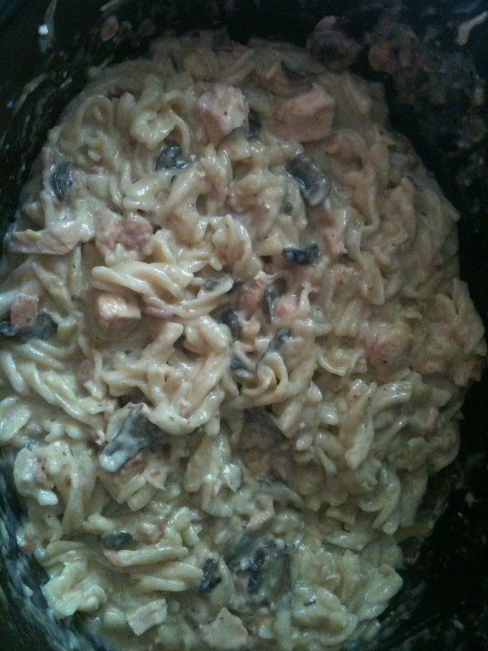 Creamy Chicken Carbonara Slow Cooker Central
