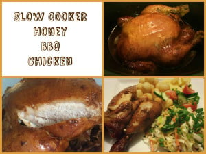 Slow Cooker Honey BBQ Chicken