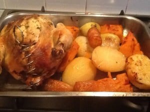 Roast Chicken with Lemon