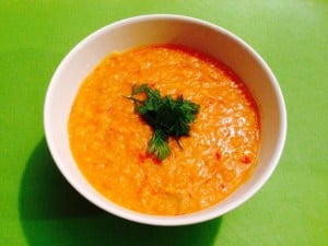 Lentil and split pea dhal