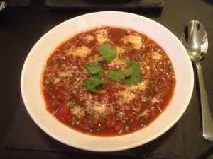 Chilli con carne Soup