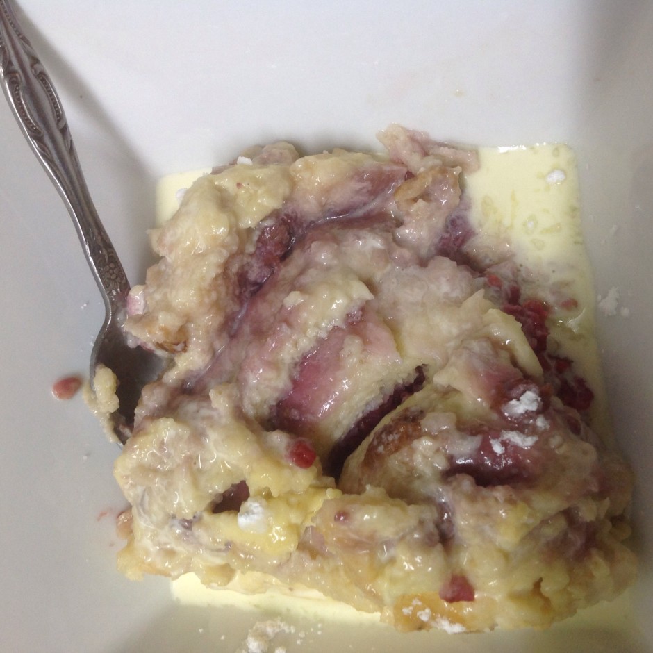 Raspberry Ripple Bread & Butter Pudding Slow Cooker Central