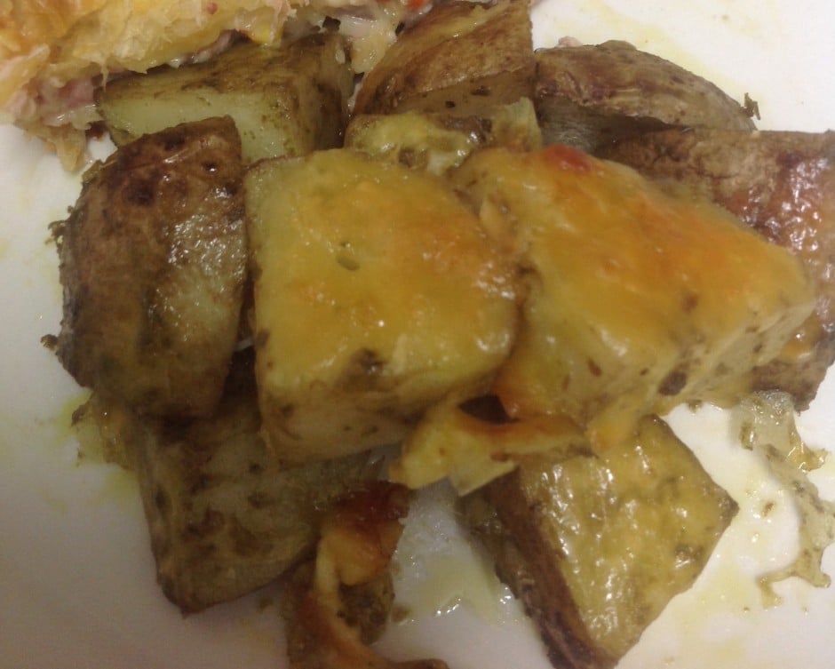 Pesto Cheese Potatoes Slow Cooker Central