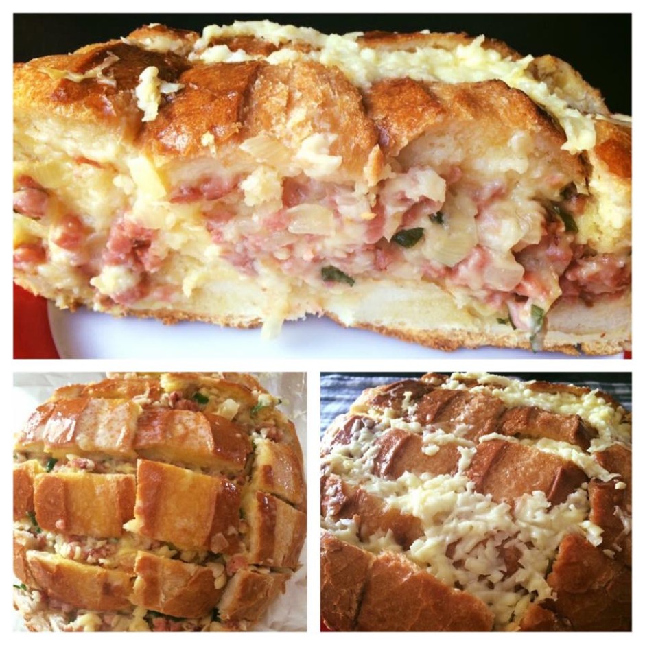Loaded Cheese & Bacon Cob Loaf Pull Apart Slow Cooker Central
