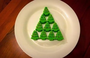 Christmas Tree Fudge