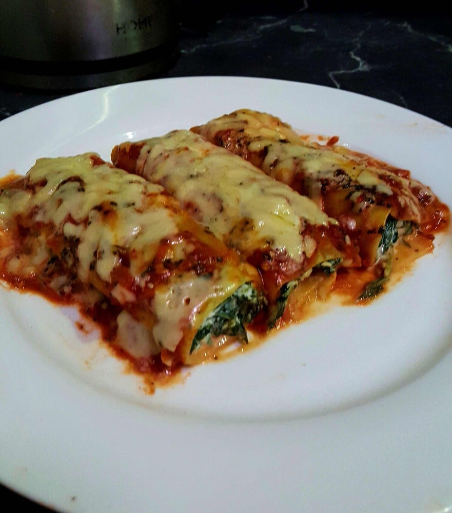 Ricotta and Spinach Cannelloni | Slow Cooker Central