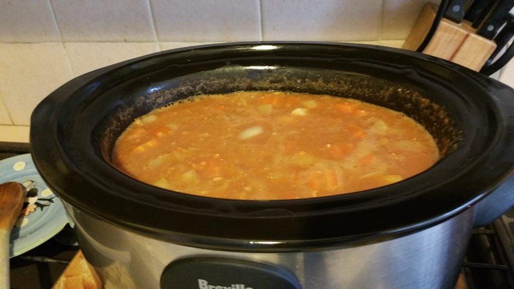 Red Lentil Vegetable Soup