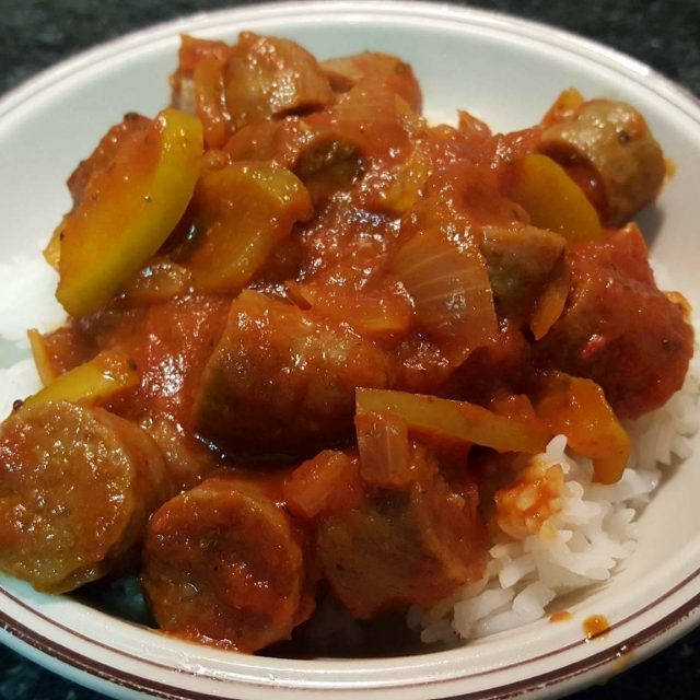 Deville Saucy Sausages Slow Cooker Central