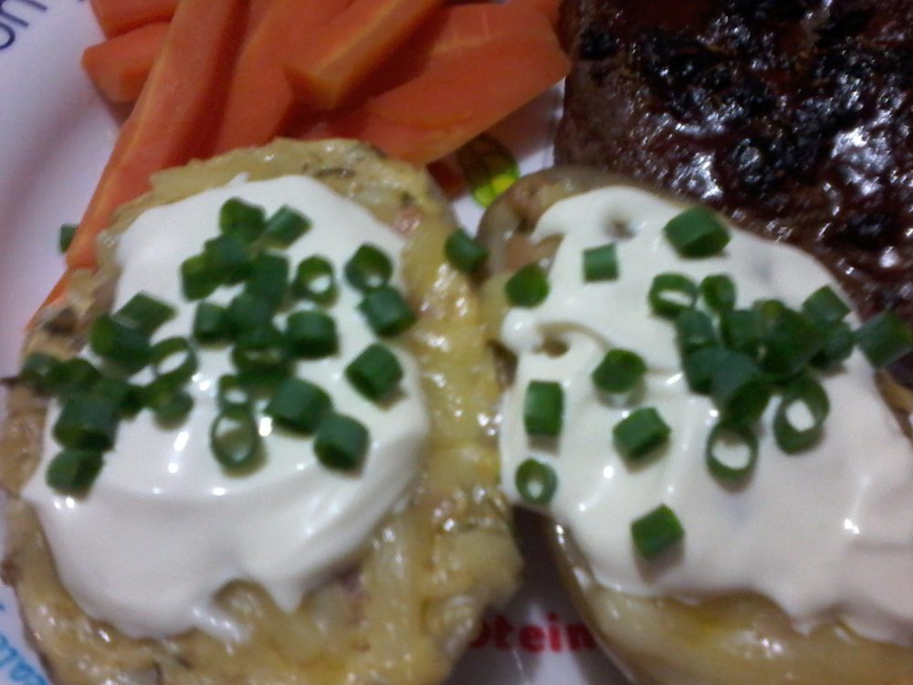 Stuffed potato boats Slow Cooker Central