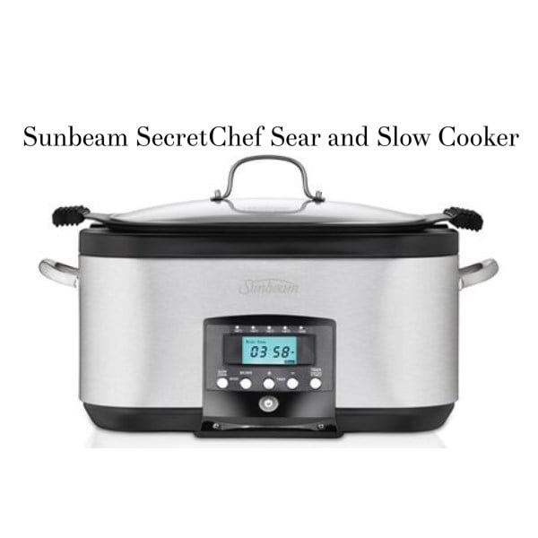 Sunbeam Crockpot 2qt Slow Cooker Classic Big Dipper 3 Settings