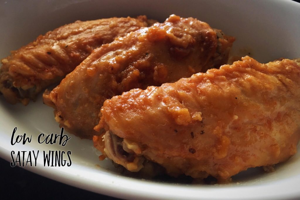 Satay Wings Low Carb 4 Ingredients Slow Cooker Central