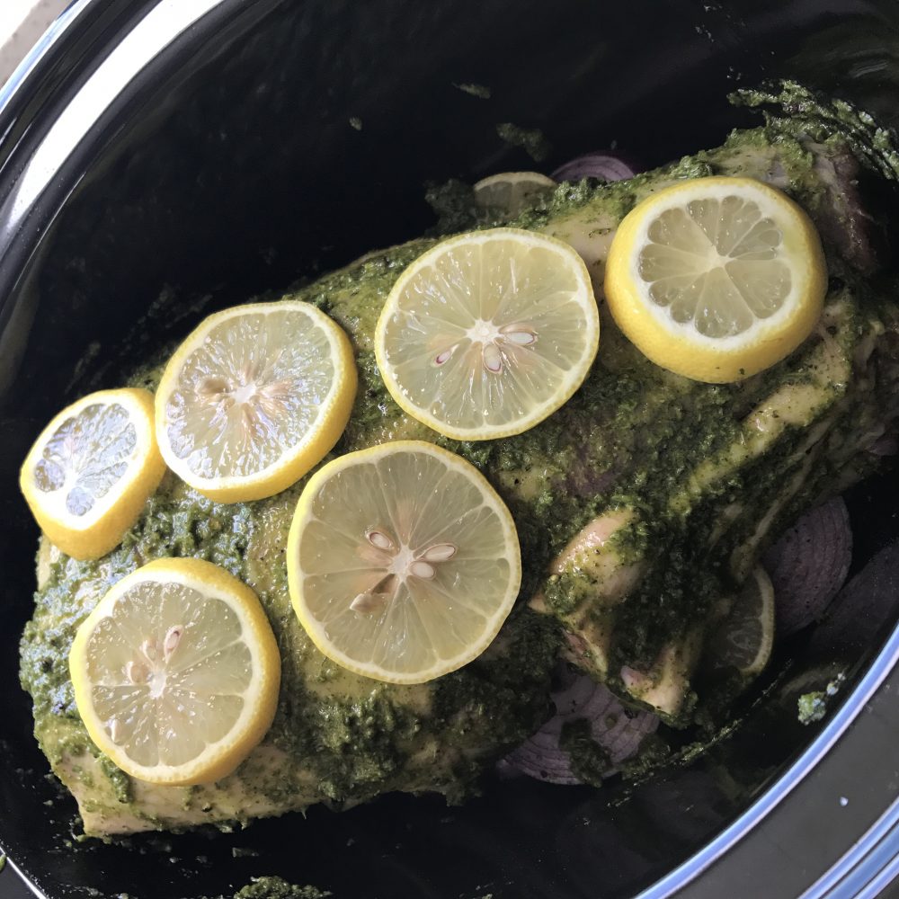 Greek Style Lemon & Herb Lamb Leg Slow Cooker Central