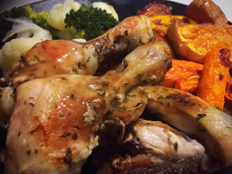 Slow Cooked Roast Chicken Drumsticks with Gravy Slow Cooker Central