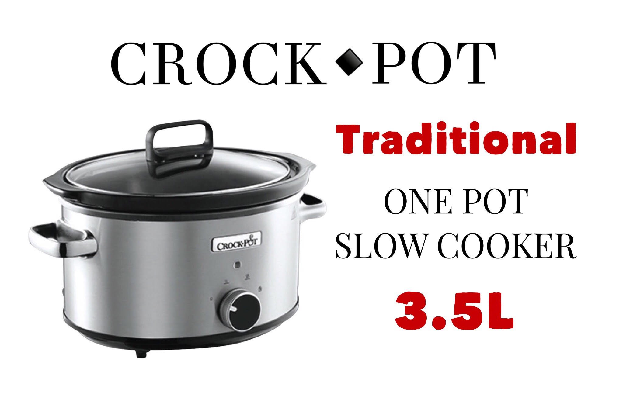 3.5L Digital Slow Cooker