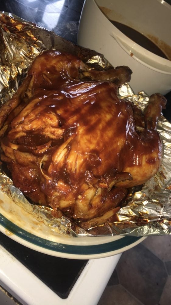 Tomato Sauce & Brown Sugar Marinated Chicken Slow Cooker Central