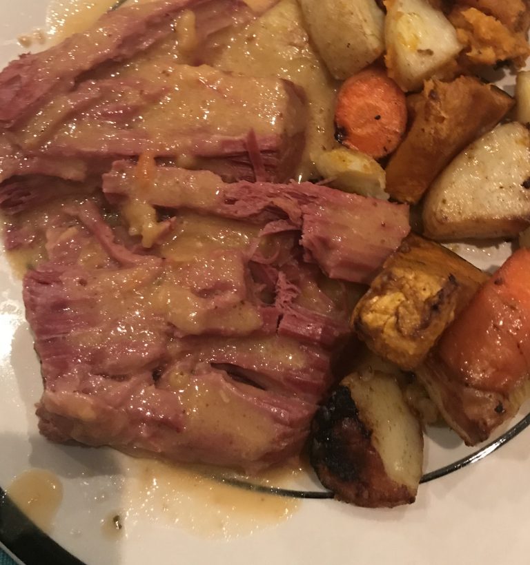 Cheats Honey Mustard Silverside Slow Cooker Central