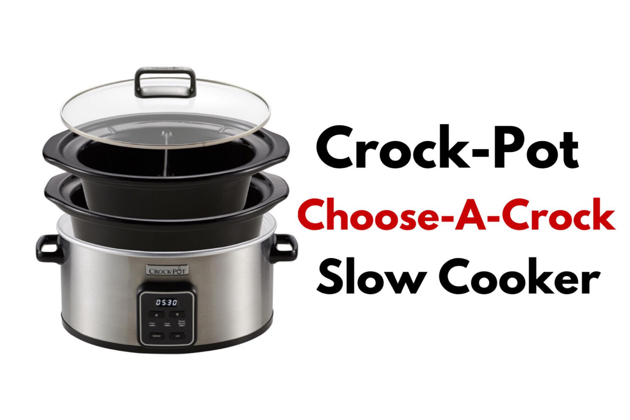 Crockpot Choose-a-Crock Programmable Slow Cooker