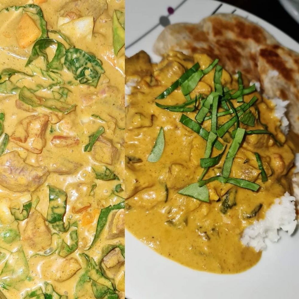 Beef Curry with Spinach | Slow Cooker Central
