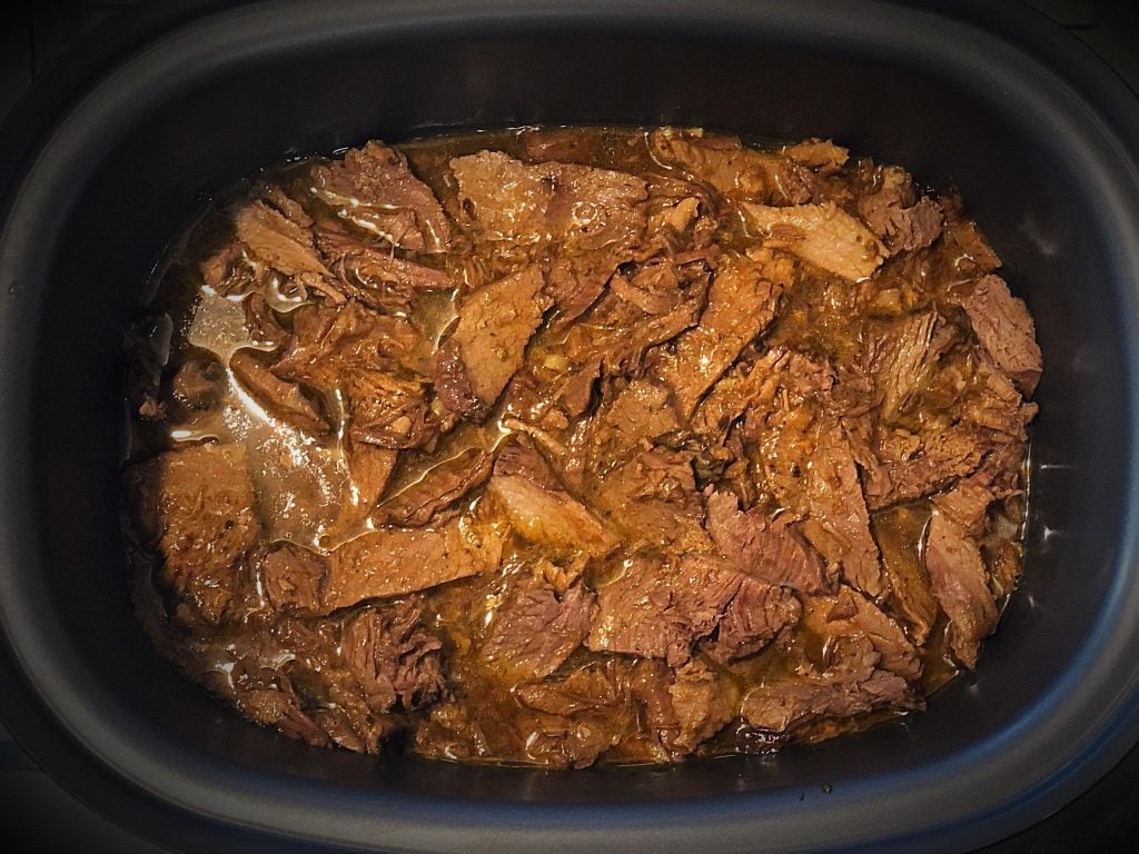 mississippi pot roast in pot