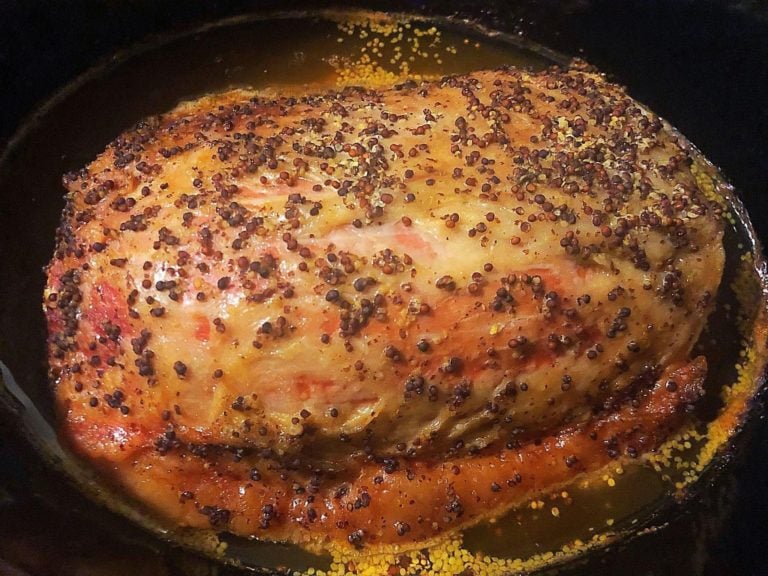 Maple Mustard Silverside Slow Cooker Central