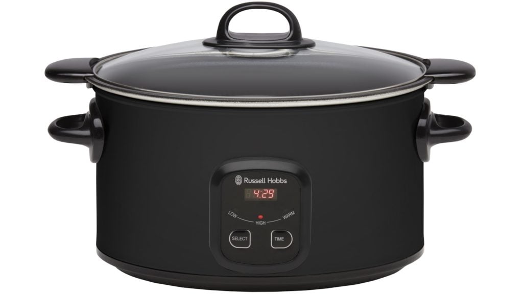 Russell Hobbs 6L Searing Matte Black Slow Cooker Russell Hobbs 6L Searing Matte Black Slow Cooker