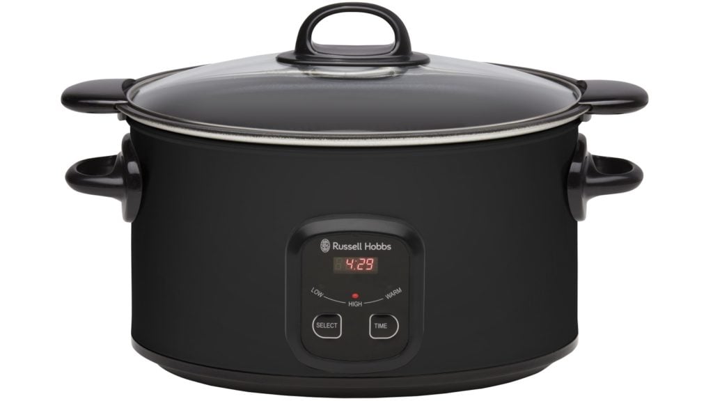 Russell Hobbs 6L Searing Matte Black Slow Cooker