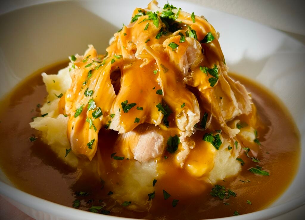 Herb Poached Chicken & Gravy Slow Cooker Central